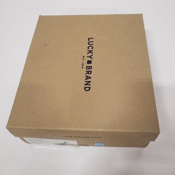 Lucky Brand Womens Verazino Woven Open Toe Slingback Sandals in Black - Size 5.5 - Picture 3 of 8